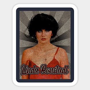 Linda Ronstadt 80s Sticker